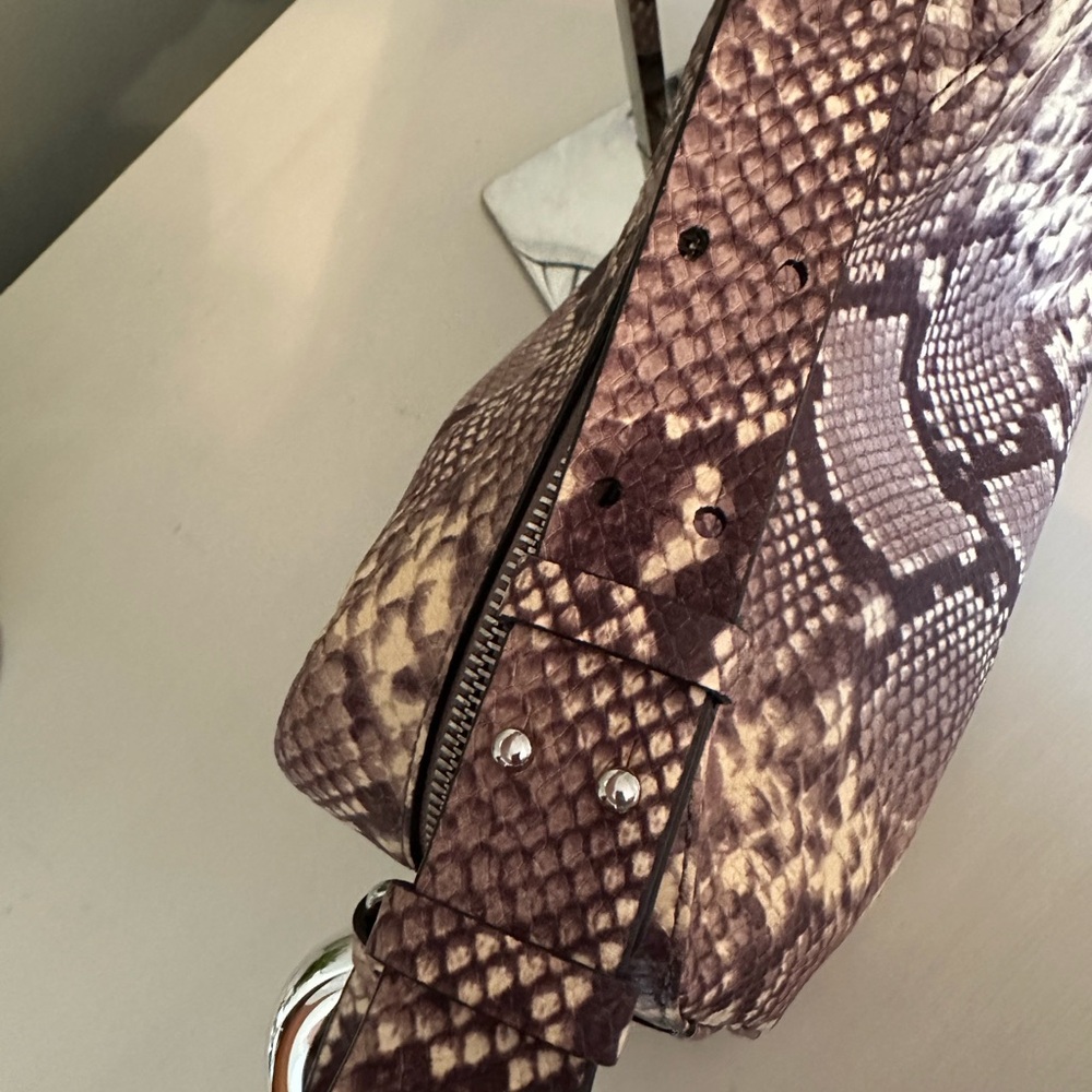 Michael Kors Snake Print Shoulder Bag with Matching wristlet/wallet - Picture 13 of 16